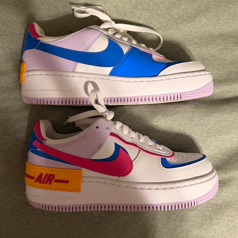 Colorful Nike Air Force 1’s - Picture 1 of 4
